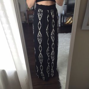 Large print tribal palazzo