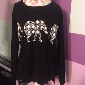 Rue 21 elephant sweater