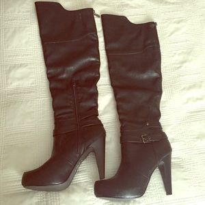 Guess High Knee Boots