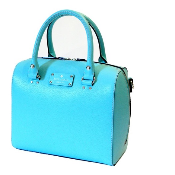 Kate Spade Handbags - Kate Spade Tiffany Blue Wellesley Alessa Satchel