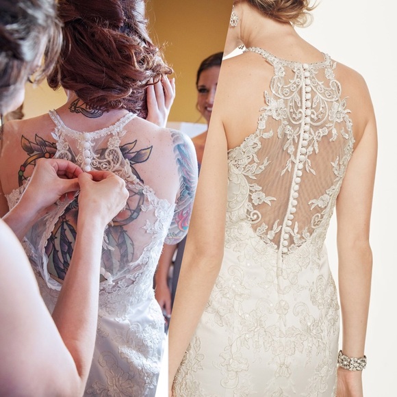 Wedding gown - Picture 3 of 5