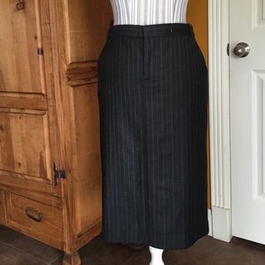 banana republic pencil skirt