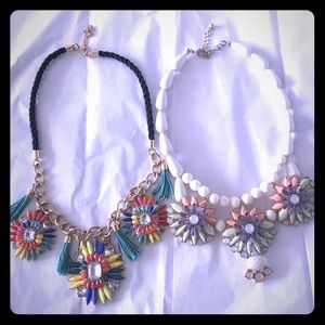 2 Flower Necklace Bundle 🌷💛📿