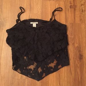 Charlotte Russe lace crop top!