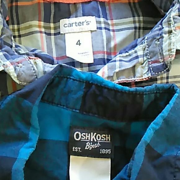 🎈Boys - 1 Osh Kosh & 1 Carter's Button Down - Picture 4 of 4
