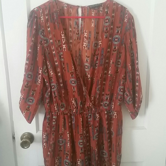 Forever21 Aztec Romper