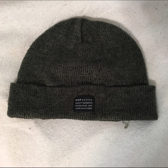 HUF olive beanie - Picture 1 of 1
