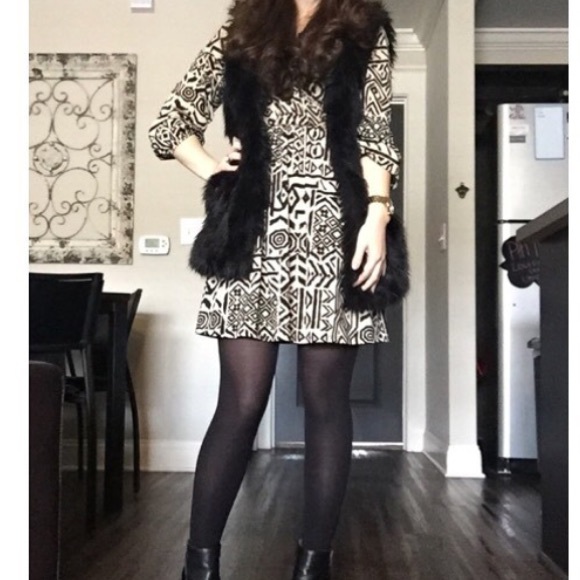 Tribal print dress