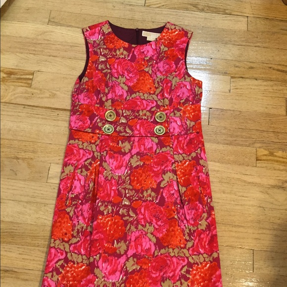 Michael Kors Dress - Floral, crew neck