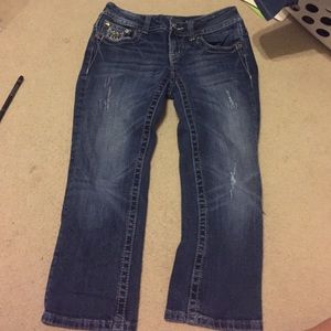 Miss me Jean capris size 27