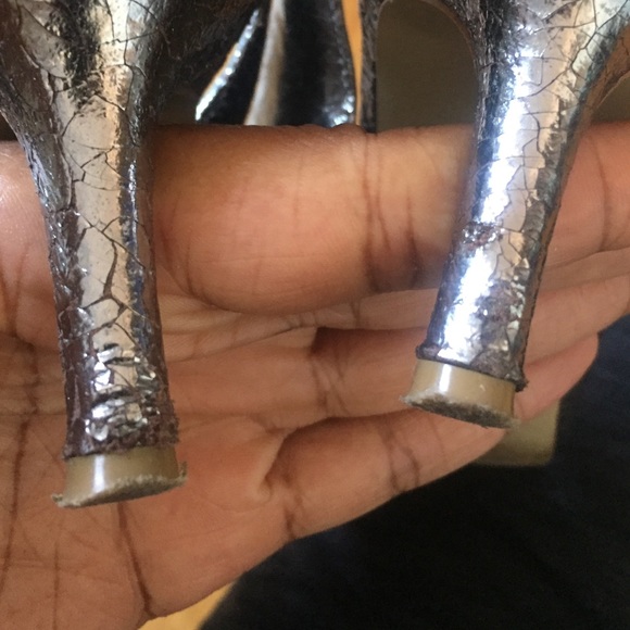 🔥Nine West Crackle-effect Slingback Sandal - Picture 2 of 3