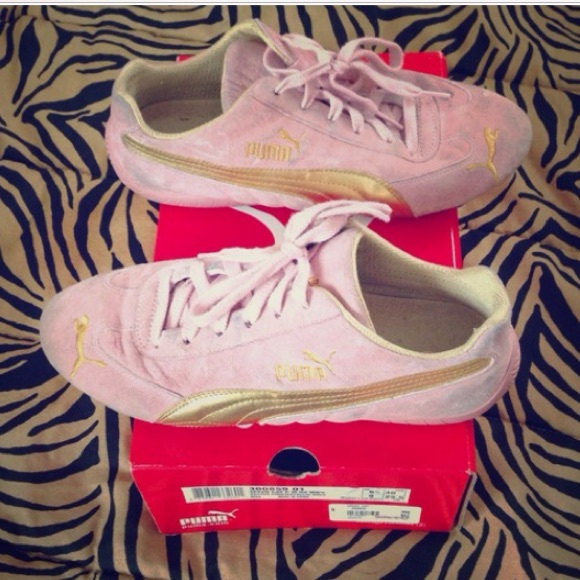 Puma Shoes - 👀ISO👀 Puma SpeedCat Orchid Pink/Gold Sz  8/8.5