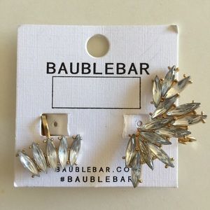 BaubleBar ear cuff set.