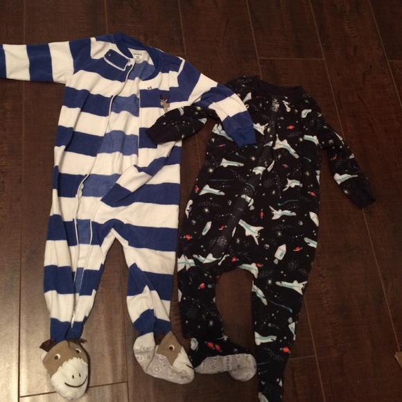 Boy Soft Footed Onsies