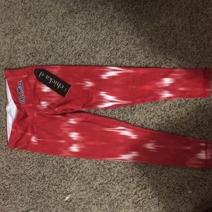 NWT  tie dye Ole Miss leggings