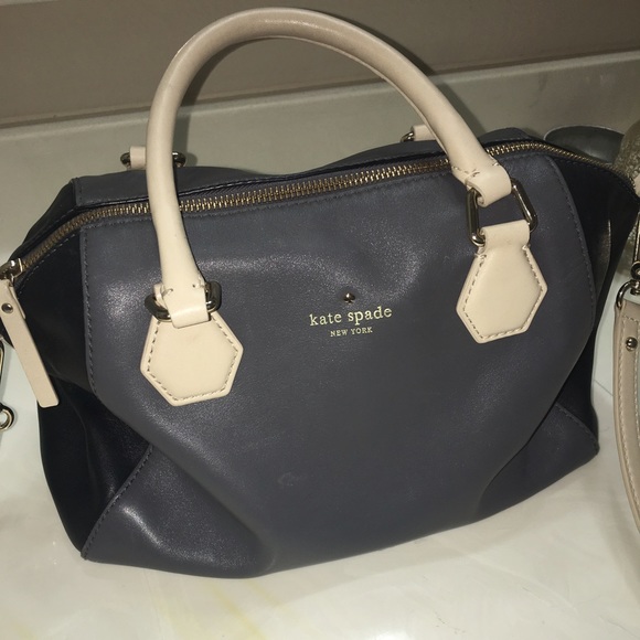 Kate Spade Medium Purse (black/grey/tan)