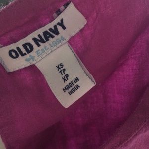 Old Navy purple dress