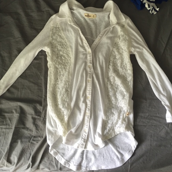 Hollister White 3/4