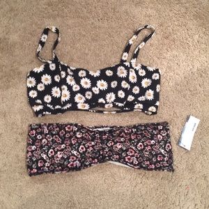 NWT Bundle Floral Bandeau