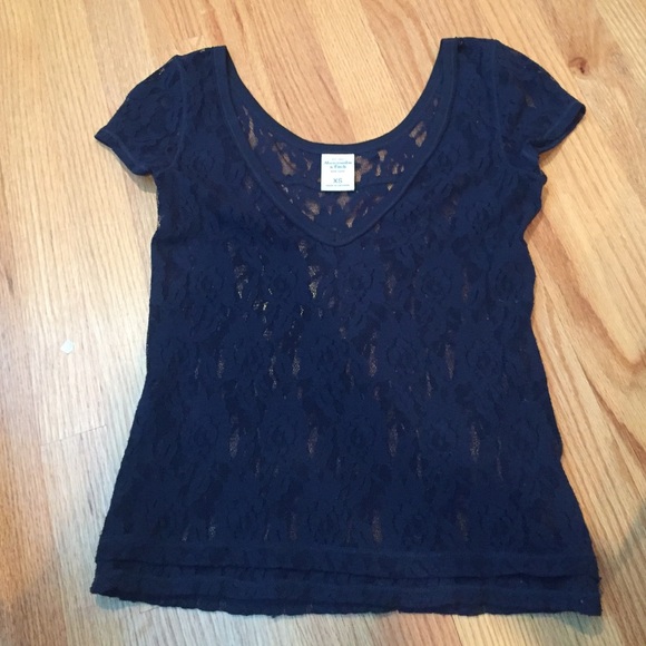 Abercrombie and Fitch blue shirt