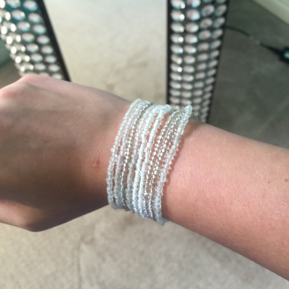 set of 8 bracelets from express!