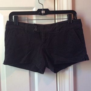 Black shorts