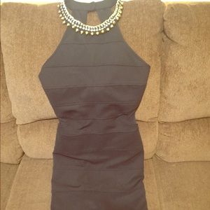 Dress with necklace