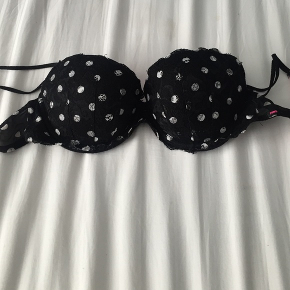 Vs pink Lacey bra.