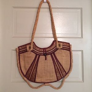 Vintage Straw Bag