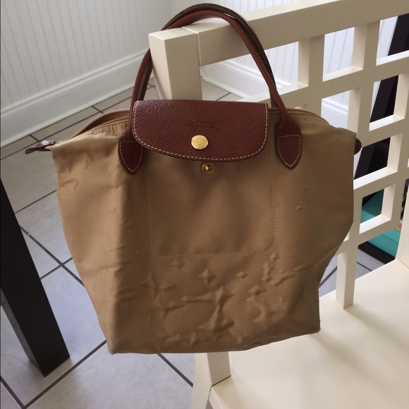 Tan Longchamp Bag