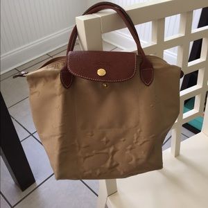 Tan Longchamp Bag