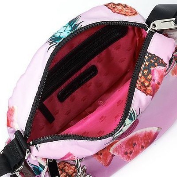 JUICY COUTURE Black Crossbody Bag, Key Fob, Charms - Picture 2 of 2