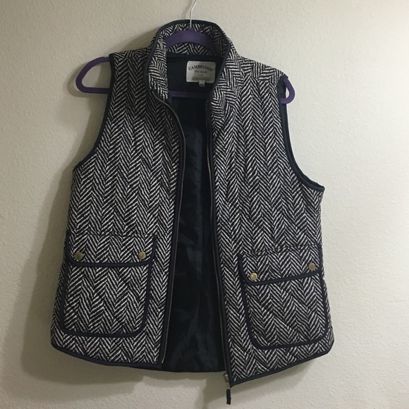 Herringbone vest