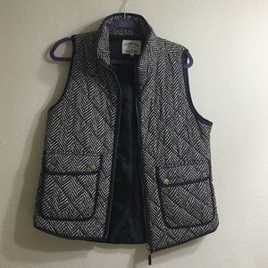 Herringbone vest