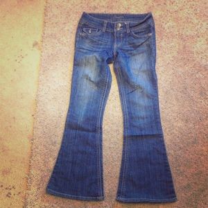 Candies size 7 flare cut jeans