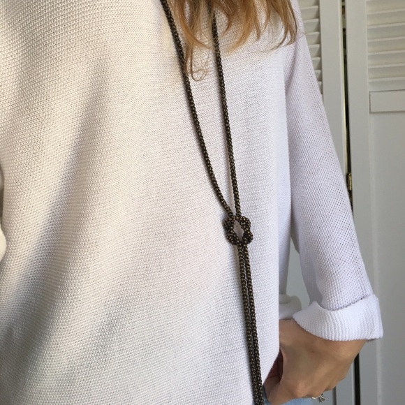 Sold• Winter White Sweater - Picture 2 of 4