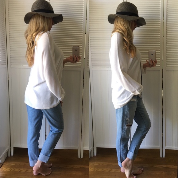 Sold• Winter White Sweater - Picture 3 of 4