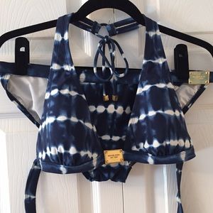 Michael Kors Tie Dye Halter Bikini