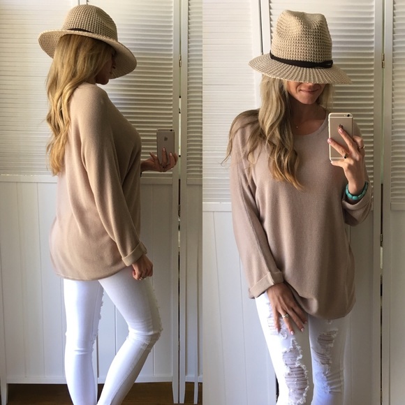 Last Oneโข Taupe Sweater - Picture 4 of 4