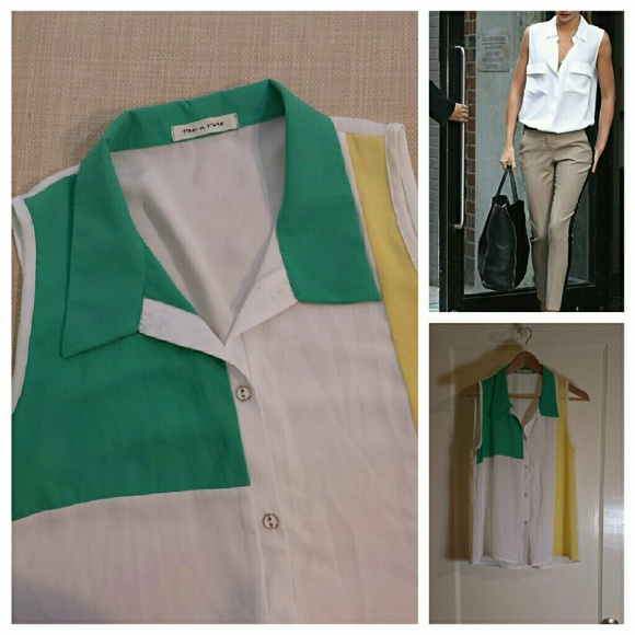 Tea N Rose sleevless blouse