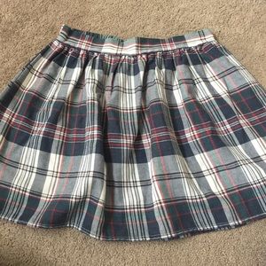 Plaid skirt