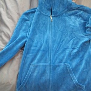 Juicy blue zip up