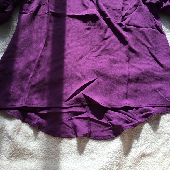 Purple Ivory Top - Picture 4 of 4