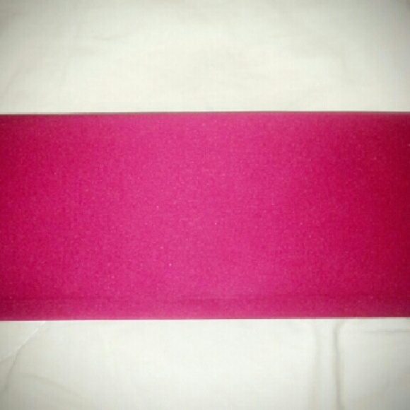 Red BCBG clutch