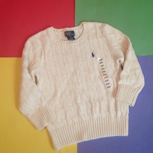 Raulph Lauren cable knit sweater