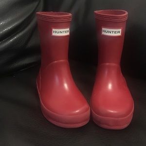 Authentic Red classic Hunter Rain Boots