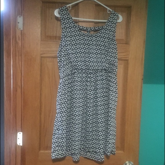 Black and White Dress
