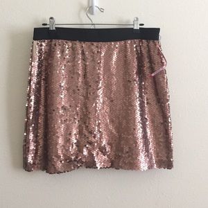 Never worn sequin skirt!
