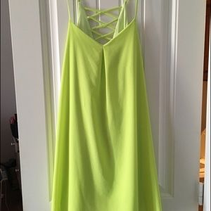 Lime Green Dress