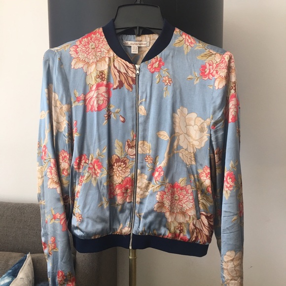 Zara Jackets & Coats - Zara Printed Satin Bomber Jacket, size Medium Zara Jackets & Coats - Zara Printed Satin Bomber Jacket, size Medium